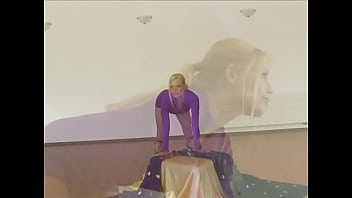 Adriana czech strips shows her wide open pink