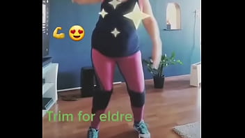 Milf with bouncing tits