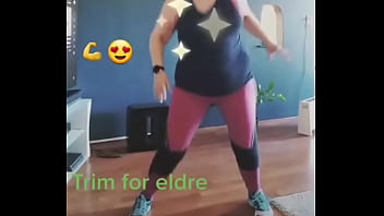 Milf with bouncing tits