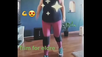 Milf with bouncing tits