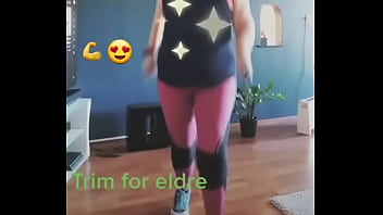 Milf with bouncing tits