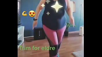 Milf with bouncing tits