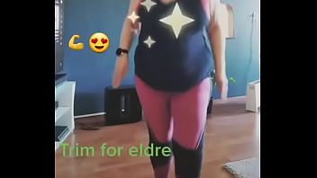 Milf with bouncing tits