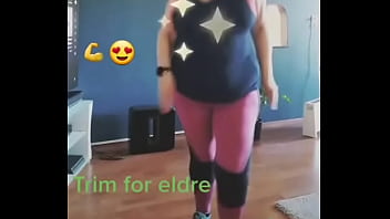 Milf with bouncing tits