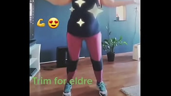 Milf with bouncing tits