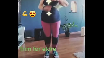 Milf with bouncing tits