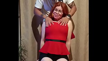 Sexo publico arriesgado corrida facial a mi maestra en clases