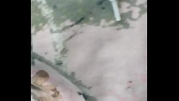 Masterbation on her bum