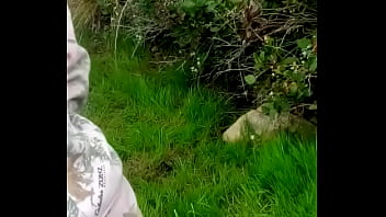 Masterbation on her bum