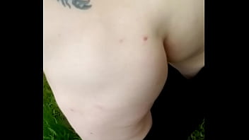 Masterbation on her bum