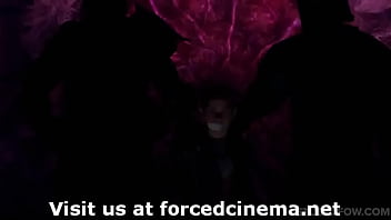 3d woman sucks and fucks in table