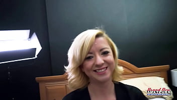 Lovely skinny blonde keyton gets her butt fucked and a warm anal creampie