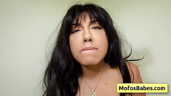 Teenager hottie loves nasty facial pov style