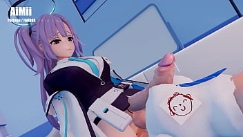 【ふたなり】シャーレ当番ふたなりユウカ・女先生と… 【ブルアカ】