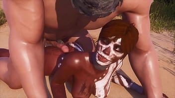 Black tribal babe fucked by enormous cock 3d porn thedarkvoidstaff