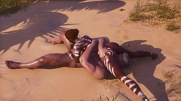 Black tribal babe fucked by enormous cock 3d porn thedarkvoidstaff