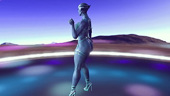 Gorgeous liara tsoni nude posing alone and seduces you to melding