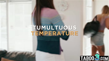 Naughty big tits milf stepmom dildoing her step daughters hungry pussy