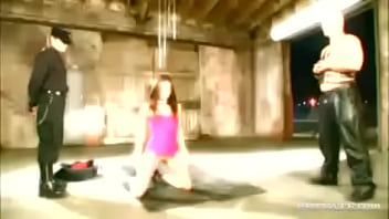 Missy stone gets drilled while in rope bondage until she gets facialed