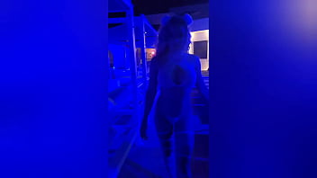 Festival rave slut gets destroyed by gym bros