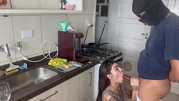 Free pv cooking and suddenly i got fucked bareback by my friend bbc