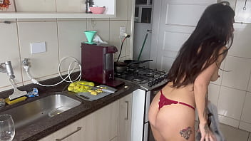 Free pv cooking and suddenly i got fucked bareback by my friend bbc