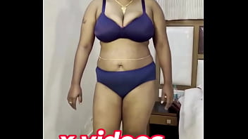 Hindi aunty remove bra open boobs