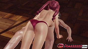 Animation of college girl ryudo enjoy hot and wet blowjob for huge cock titfuck cock masturbation and intense handjob ending with cum a lot of sperm in honey select 2