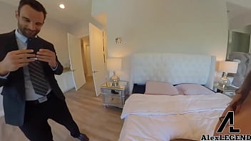 Busty abigail mac takes alex legend's warm sperm in her mouth