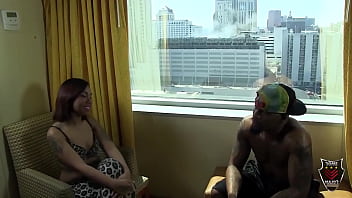 Tattooed booty stephanie kim can't stop riding rome major