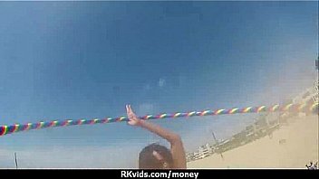 Amateur girl likes to suck cock for cash 10