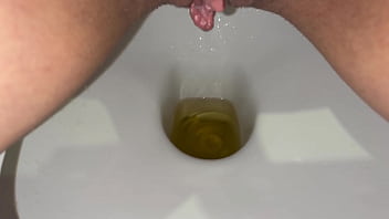 Compilation close up pissing in different panties with pads pov