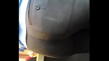 Candid big butt teen