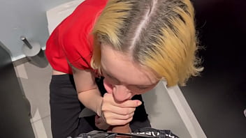 He paid the first girl he met to have extreme sex in a public restroom