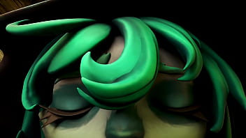 Midna cutely kisses while getting fucked and loves it