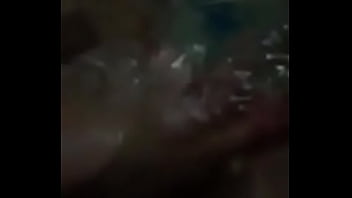 Masturbation in bathroom