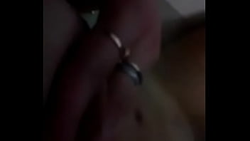 Masturbation in bathroom