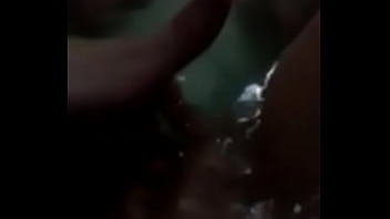 Masturbation in bathroom