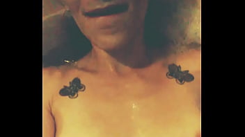 Bathing time for naked teen eisley