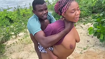 A good day to fuck hard close to the beach