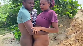 A good day to fuck hard close to the beach