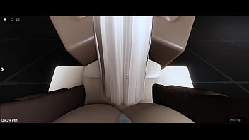 Roblox nasty blonde bitch gets gangbanged by the superior race