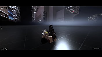 Roblox nasty blonde bitch gets gangbanged by the superior race