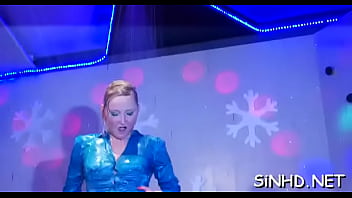 Seductive dancing with takingly pretty sweethearts