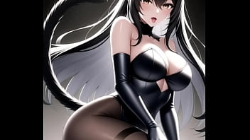 Mulher gato está louca de tesão i a