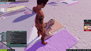 Comendo a amiga na praia