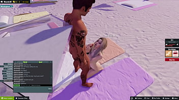 Comendo a amiga na praia