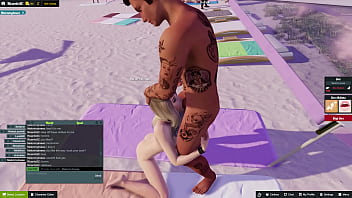 Comendo a amiga na praia