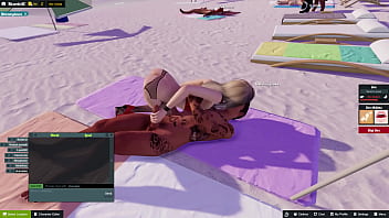 Comendo a amiga na praia