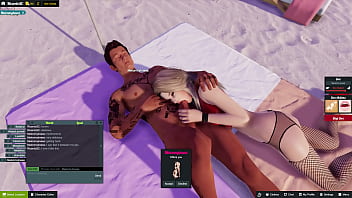 Comendo a amiga na praia